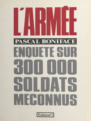 cover image of L'armée